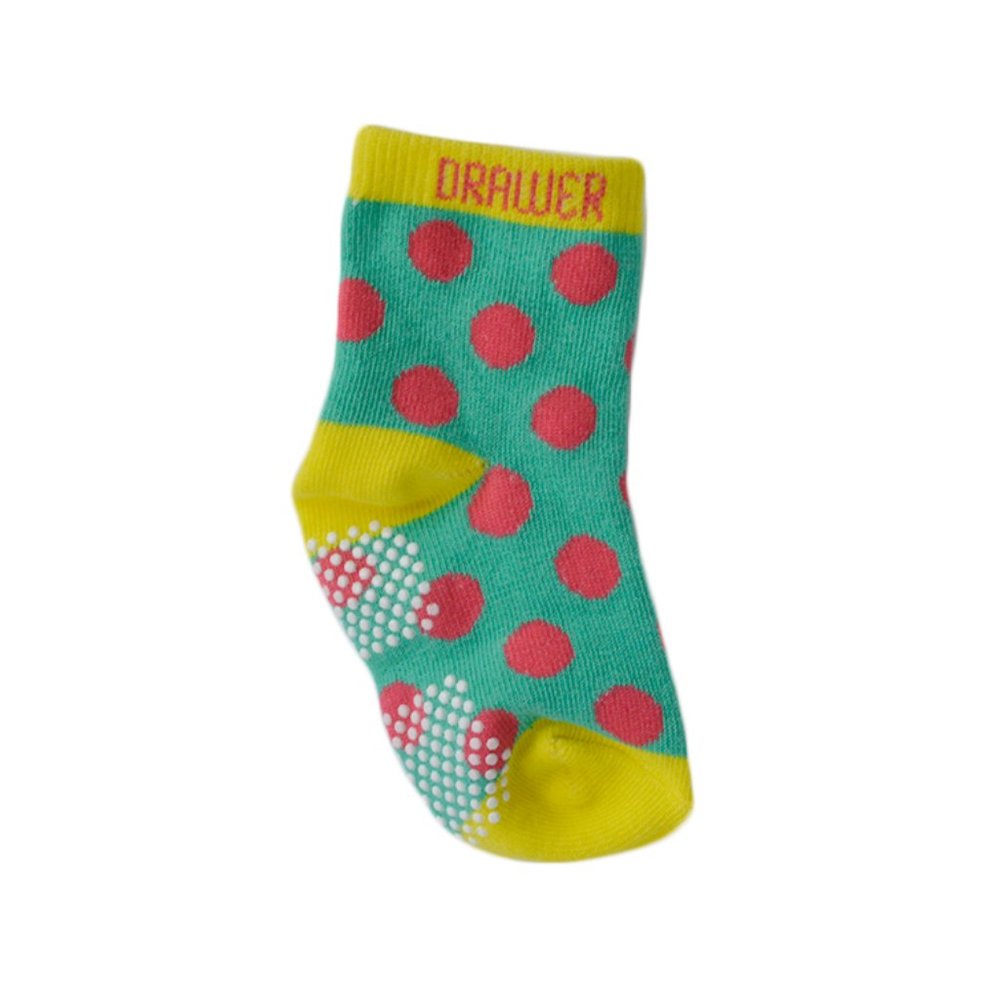 Urban Drawer Big Polka Dot Crew Socks
